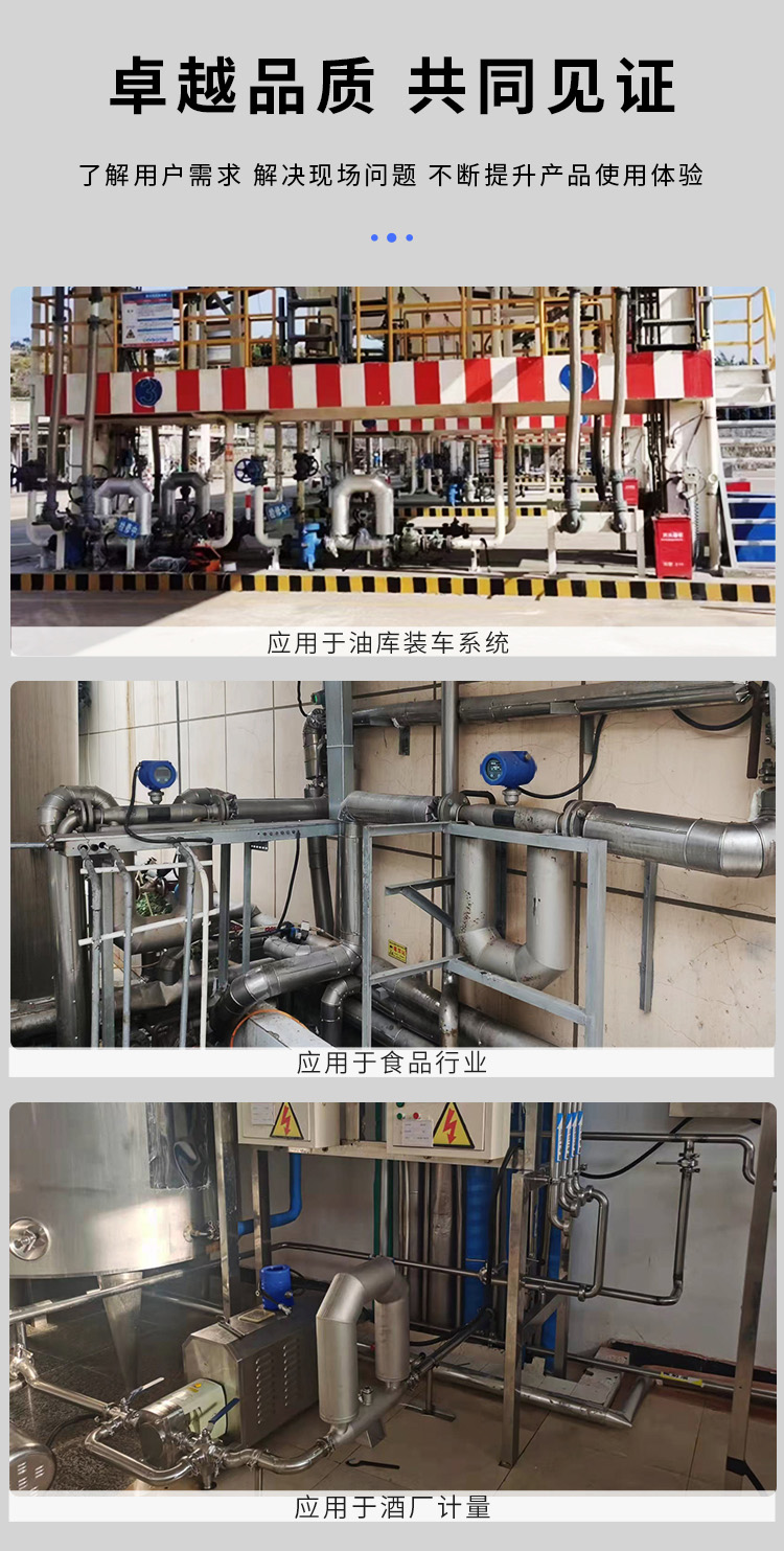 防爆質(zhì)量流量計(jì)現(xiàn)場(chǎng)安裝使用圖